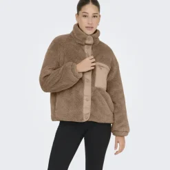 ONLY Dame jakke ONLCONTACT - Cocoa Créme