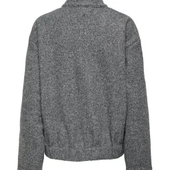 ONLY dame jakke ONLGAIA - Dark grey melange