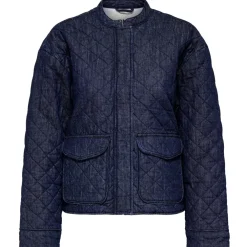 ONLY dame jakke ONLHALLIE - Dark Blue Denim