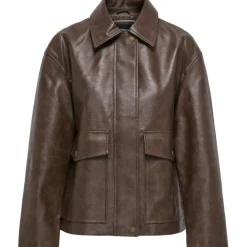 ONLY DAME JAKKE ONLJASMIN - Bitter Chocolate