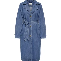 ONLY dame jakke ONLMALOU - Medium blue denim