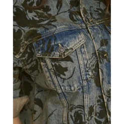 ONLY dame jakke ONLMOTT - Medium blue denim