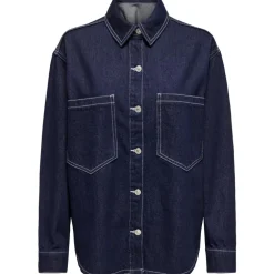 ONLY dame jakke ONLNEHVA - Dark Blue Denim