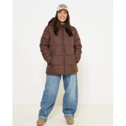 ONLY dame jakke ONLPATRICIA - Chocolate Brown