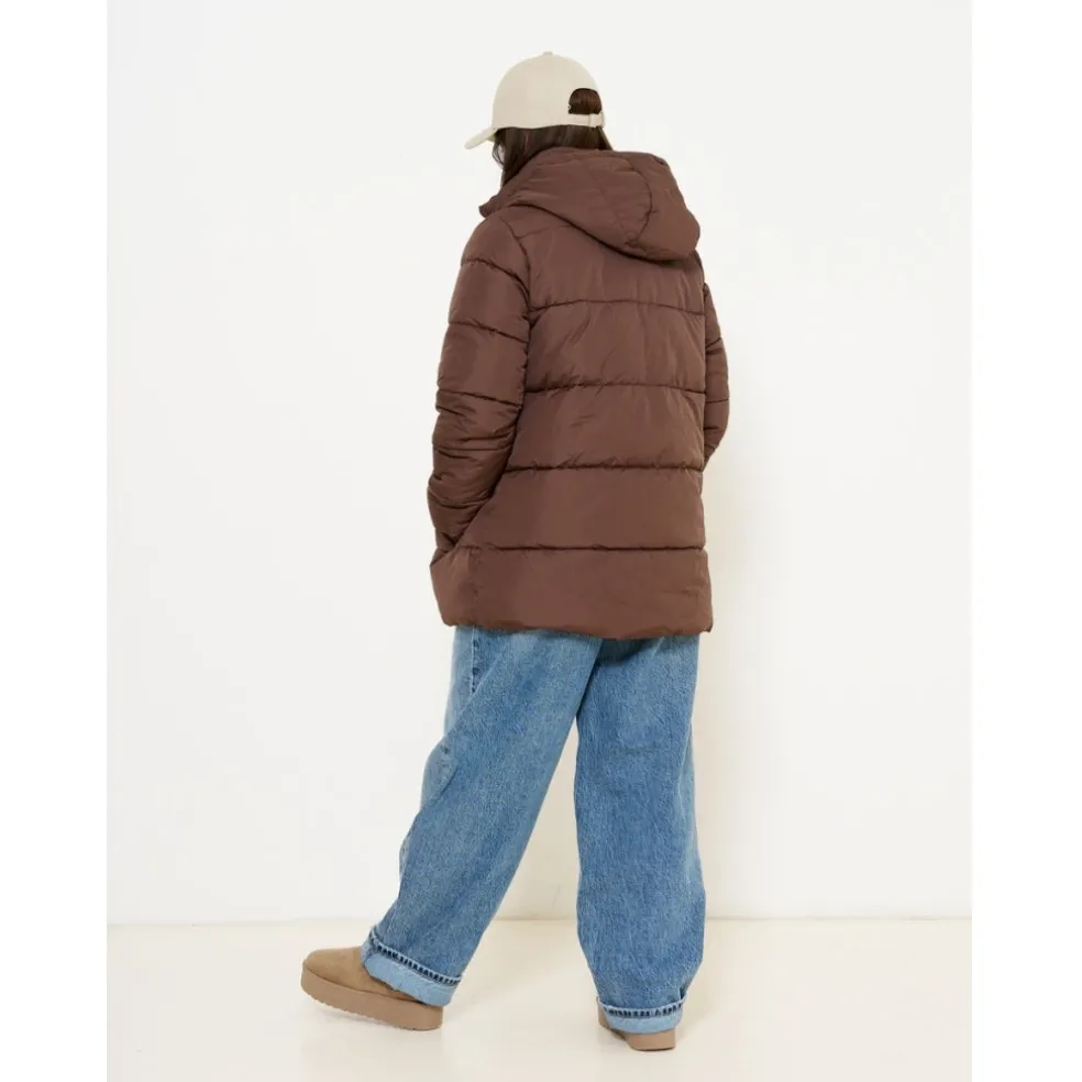 ONLY dame jakke ONLPATRICIA - Chocolate Brown