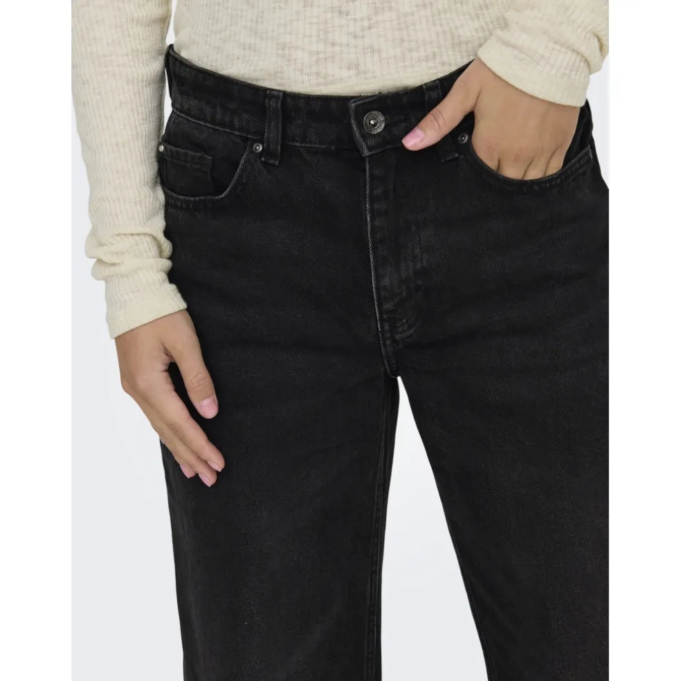 ONLY Dame Jeans ONLCarla - Washed Black