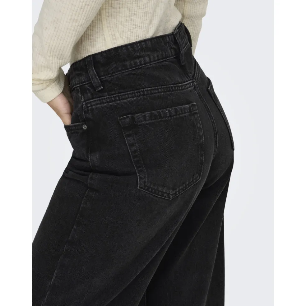 ONLY Dame Jeans ONLCarla - Washed Black