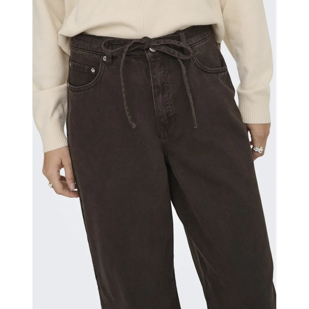 Only dame jeans ONLGIANNA - Dark Brown denim