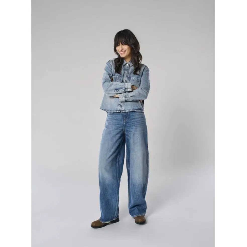 ONLY DAME JEANS ONLTAYLOR - Dark Blue Denim