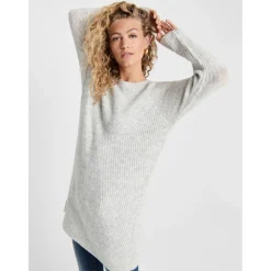 ONLY dame kjole CAROL - Light Grey Melange