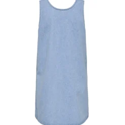 ONLY dame kjole ONLANNIE - Light Blue Denim