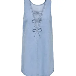ONLY dame kjole ONLANNIE - Light Blue Denim