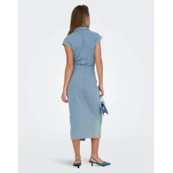 ONLY DAME KJOLE ONLBABE - Light Blue Denim