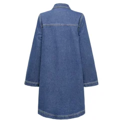 ONLY dame kjole ONLFREYA - Medium blue denim