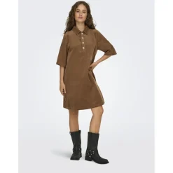 Only dame kjole ONLGRY - Toasted Coconut