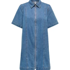 ONLY DAME KJOLE ONLROSENHEIM - Light Medium Blue Denim