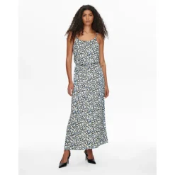 ONLY dame kjole ONLWINNER - Night Sky Flower floor