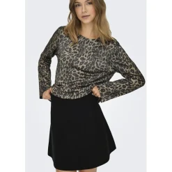 Only dame nederdel ONLCALINA - Black