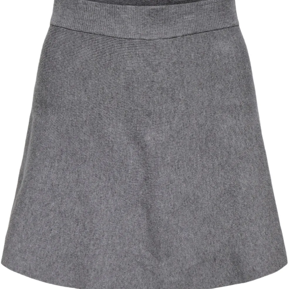 ONLY dame nederdel ONLCOSIMA - Medium grey melange