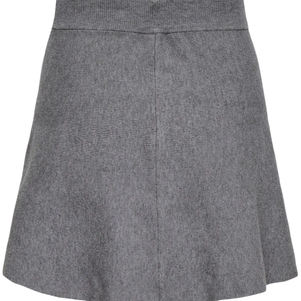 ONLY dame nederdel ONLCOSIMA - Medium grey melange