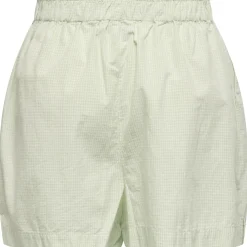 ONLY dame shorts ONLFILUCCA - Sea Foam Checks BRIGHT WHITE SMALL