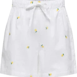 ONLY dame shorts ONLGRACE - Bright White Lemon