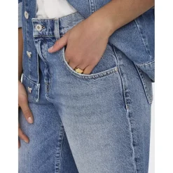 Only dame shorts ONLMATE - Medium blue denim