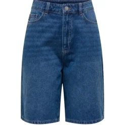 ONLY dame shorts ONLMERLA - Medium blue denim
