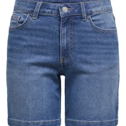 ONLY dame shorts ONLMIA - Medium blue denim