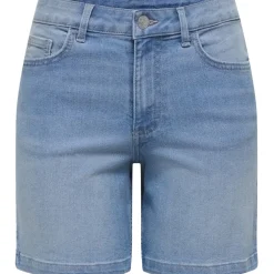 ONLY dame shorts ONLMIA - Light Blue Denim
