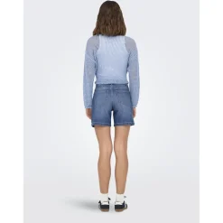 ONLY dame shorts ONLMIA - Light Blue Denim