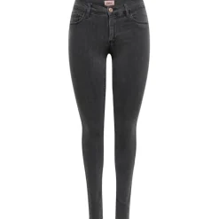 ONLY dame skinny jeans ONLRAIN - Dark Grey Denim