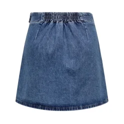 ONLY DAME SKIRT ONLTHEA - Medium blue denim