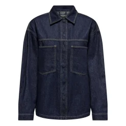 ONLY dame skjorte ONLEMMIE - Dark Blue Denim