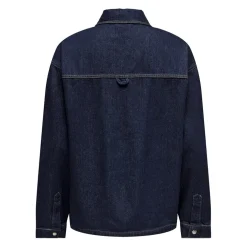 ONLY dame skjorte ONLEMMIE - Dark Blue Denim