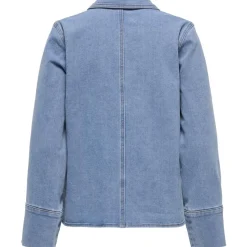 ONLY dame skjorte ONLFRIDA - Light Medium Blue Denim