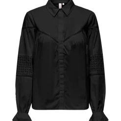 Only dame skjorte ONLMAY - Black