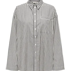 ONLY dame skjorte ONLSAGA - Thunderstorm CLOUD DANCER