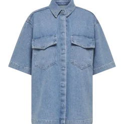 ONLY dame skjorte ONLSOPHIE - Light Blue Denim