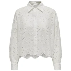 ONLY dame skjorte ONLVALAIS - Cloud Dancer