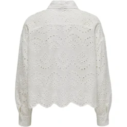 ONLY dame skjorte ONLVALAIS - Cloud Dancer