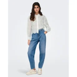 ONLY dame skjorte ONLVALAIS - Cloud Dancer