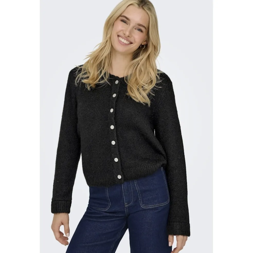 Only dame strik cardigan ONLMAGGIE - Black