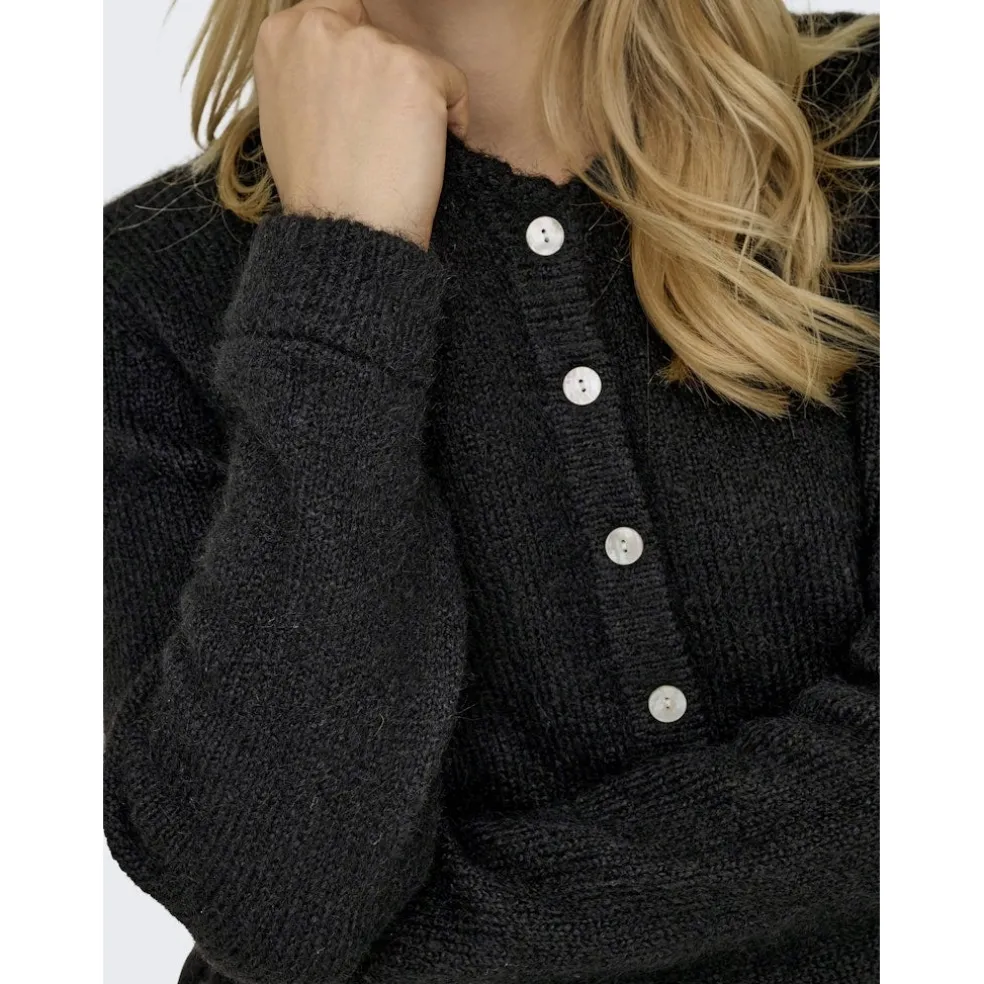 Only dame strik cardigan ONLMAGGIE - Black