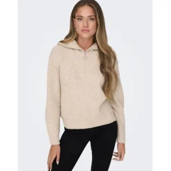 ONLY dame strik ONLBAKER - Cloud Dancer MELANGE