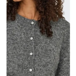 Only dame strik ONLHAVANNA - Medium grey melange