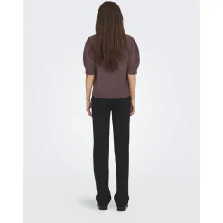 ONLY dame strik ONLRICA - Rose Brown Melange