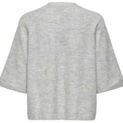 ONLY dame strik ONLSIMONI - Light Grey Melange