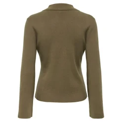 Only dame strik polo cardigan ONLANDREA - Cub