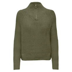 Only dame strik trøje ONLLEISE - WINTER MOSS